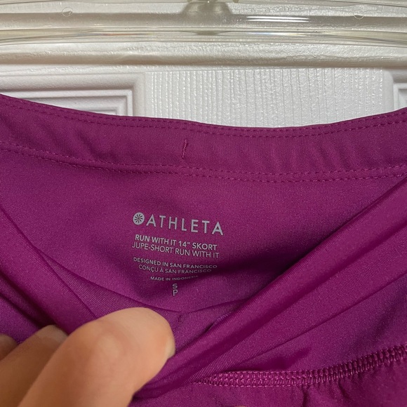 Athleta Run With It 14 Skort Jupe Short Run With It - Women’s Size Small - Picture 2 of 9